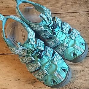 Keen Clearwater CNX sport sandals Lagoon/Vapor